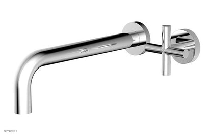 Phylrich - Transition 10 Inch Single Handle Wall Lavatory Set - Cross Handle