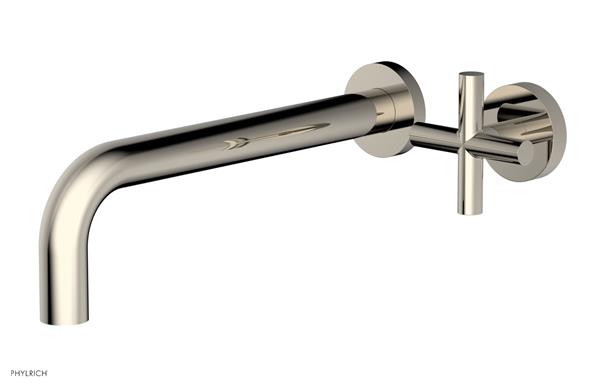 Phylrich - Transition 10 Inch Single Handle Wall Lavatory Set - Cross Handle