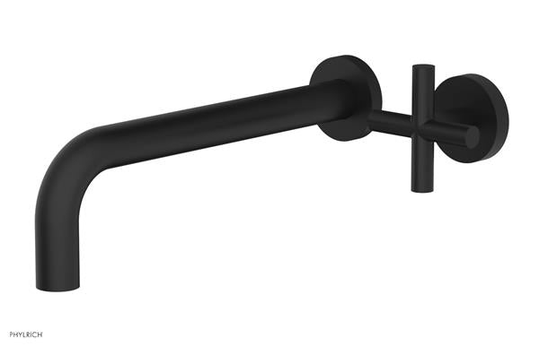 Phylrich - Transition 10 Inch Single Handle Wall Lavatory Set - Cross Handle