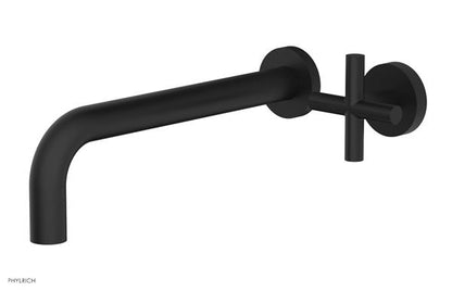 Phylrich - Transition 10 Inch Single Handle Wall Lavatory Set - Cross Handle