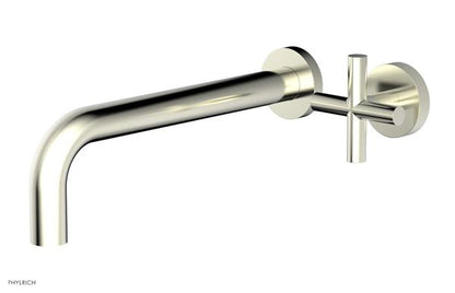 Phylrich - Transition 10 Inch Single Handle Wall Lavatory Set - Cross Handle