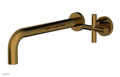 Phylrich - Transition 10 Inch Single Handle Wall Lavatory Set - Cross Handle