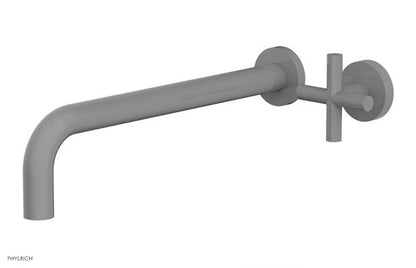 Phylrich - Transition 12 Inch Single Handle Wall Lavatory Set - Cross Handle