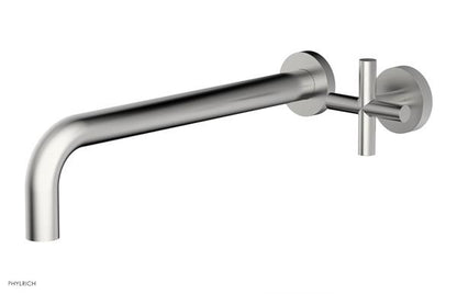 Phylrich - Transition 12 Inch Single Handle Wall Lavatory Set - Cross Handle