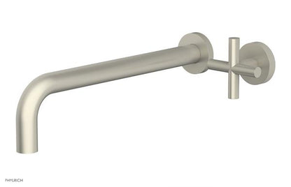 Phylrich - Transition 12 Inch Single Handle Wall Lavatory Set - Cross Handle
