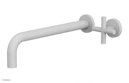 Phylrich - Transition 12 Inch Single Handle Wall Lavatory Set - Cross Handle