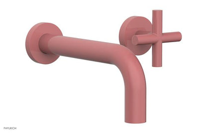Phylrich - Transition 7-1/2 Inch Single Handle Wall Lavatory Set - Cross Handle