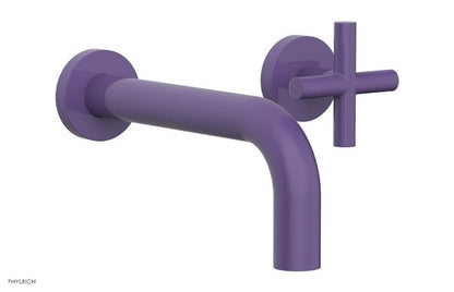 Phylrich - Transition 7-1/2 Inch Single Handle Wall Lavatory Set - Cross Handle