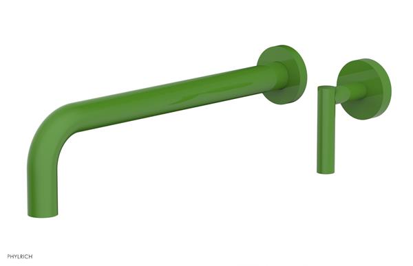 Phylrich - Transition 12 Inch Single Handle Wall Lavatory Set - Lever Handles