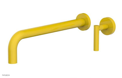 Phylrich - Transition 12 Inch Single Handle Wall Lavatory Set - Lever Handles