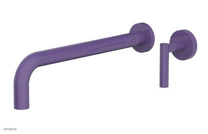 Phylrich - Transition 12 Inch Single Handle Wall Lavatory Set - Lever Handles