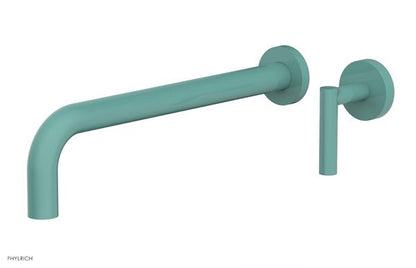 Phylrich - Transition 12 Inch Single Handle Wall Lavatory Set - Lever Handles