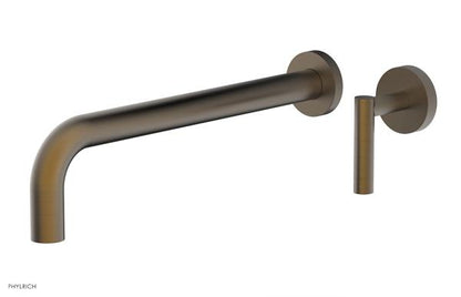 Phylrich - Transition 12 Inch Single Handle Wall Lavatory Set - Lever Handles