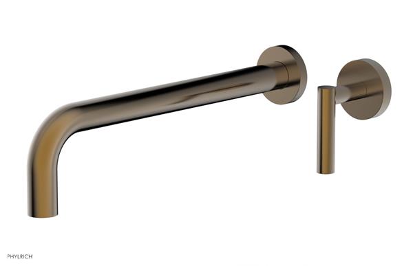 Phylrich - Transition 12 Inch Single Handle Wall Lavatory Set - Lever Handles