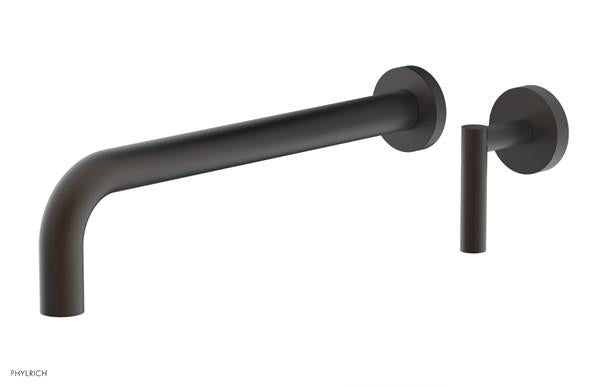 Phylrich - Transition 12 Inch Single Handle Wall Lavatory Set - Lever Handles