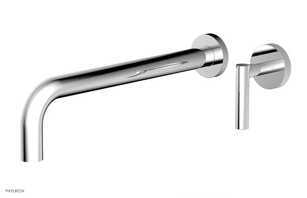 Phylrich - Transition 12 Inch Single Handle Wall Lavatory Set - Lever Handles