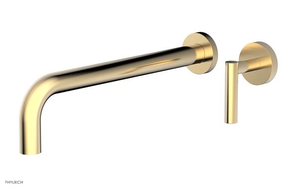 Phylrich - Transition 12 Inch Single Handle Wall Lavatory Set - Lever Handles