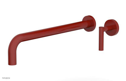 Phylrich - Transition 14 Inch Single Handle Wall Lavatory Set - Lever Handles