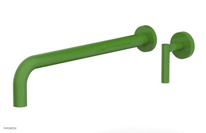 Phylrich - Transition 14 Inch Single Handle Wall Lavatory Set - Lever Handles