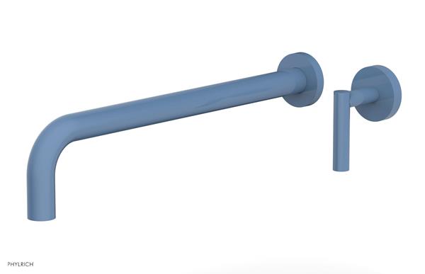 Phylrich - Transition 14 Inch Single Handle Wall Lavatory Set - Lever Handles