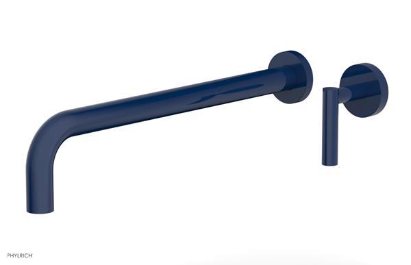 Phylrich - Transition 14 Inch Single Handle Wall Lavatory Set - Lever Handles