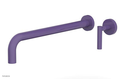 Phylrich - Transition 14 Inch Single Handle Wall Lavatory Set - Lever Handles