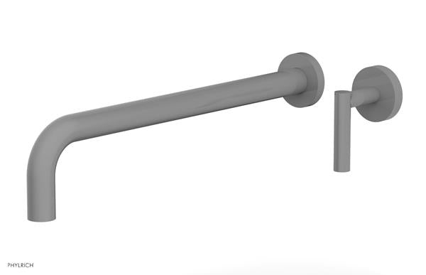 Phylrich - Transition 14 Inch Single Handle Wall Lavatory Set - Lever Handles