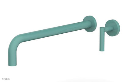 Phylrich - Transition 14 Inch Single Handle Wall Lavatory Set - Lever Handles