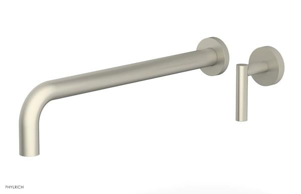 Phylrich - Transition 14 Inch Single Handle Wall Lavatory Set - Lever Handles