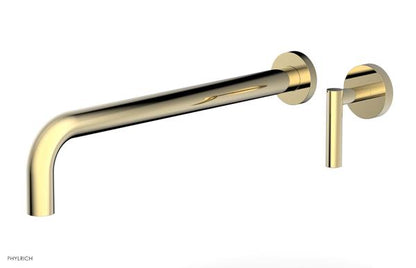 Phylrich - Transition 14 Inch Single Handle Wall Lavatory Set - Lever Handles