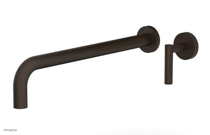 Phylrich - Transition 14 Inch Single Handle Wall Lavatory Set - Lever Handles