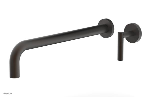 Phylrich - Transition 14 Inch Single Handle Wall Lavatory Set - Lever Handles