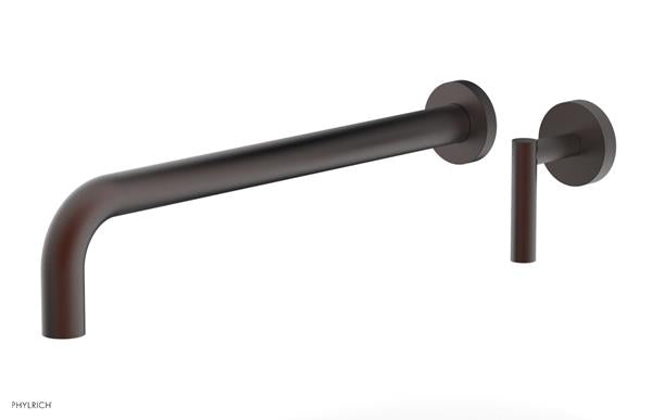Phylrich - Transition 14 Inch Single Handle Wall Lavatory Set - Lever Handles