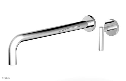 Phylrich - Transition 14 Inch Single Handle Wall Lavatory Set - Lever Handles