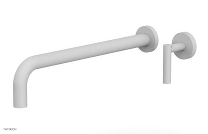 Phylrich - Transition 14 Inch Single Handle Wall Lavatory Set - Lever Handles