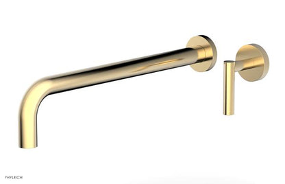 Phylrich - Transition 14 Inch Single Handle Wall Lavatory Set - Lever Handles