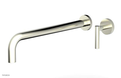 Phylrich - Transition 14 Inch Single Handle Wall Lavatory Set - Lever Handles