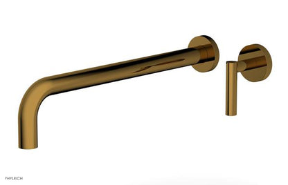 Phylrich - Transition 14 Inch Single Handle Wall Lavatory Set - Lever Handles