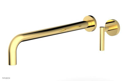 Phylrich - Transition 14 Inch Single Handle Wall Lavatory Set - Lever Handles