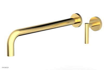 Phylrich - Transition 14 Inch Single Handle Wall Lavatory Set - Lever Handles