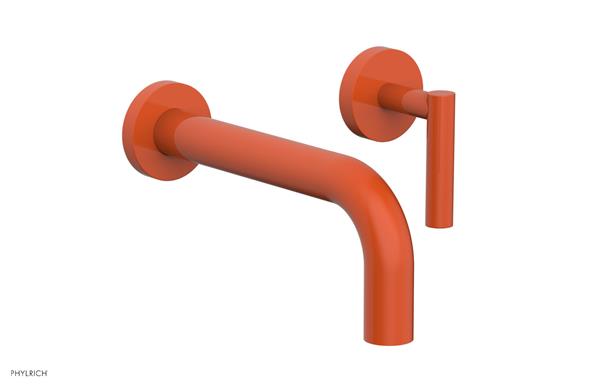 Phylrich - Transition 7-1/2 Inch Single Handle Wall Lavatory Set - Lever Handles