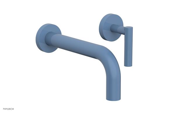 Phylrich - Transition 7-1/2 Inch Single Handle Wall Lavatory Set - Lever Handles