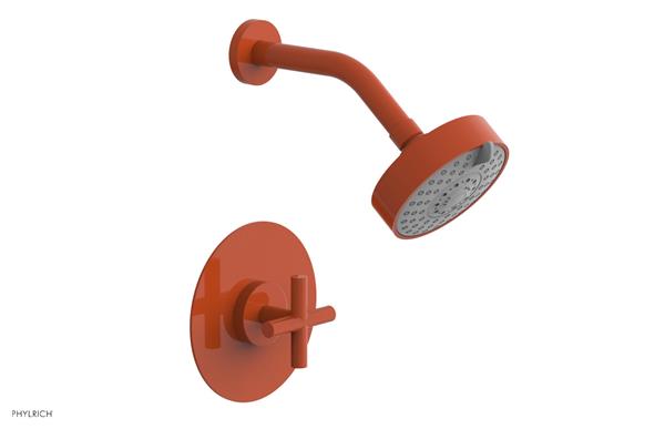 Phylrich - Transition Pressure Balance Shower Set - Cross Handle