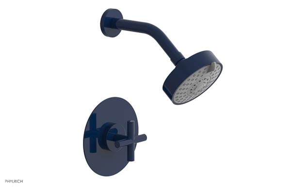 Phylrich - Transition Pressure Balance Shower Set - Cross Handle