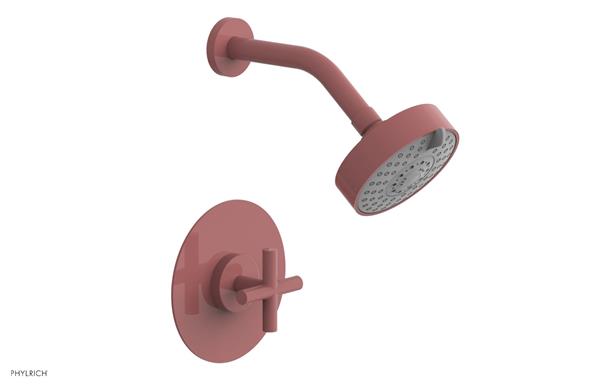 Phylrich - Transition Pressure Balance Shower Set - Cross Handle