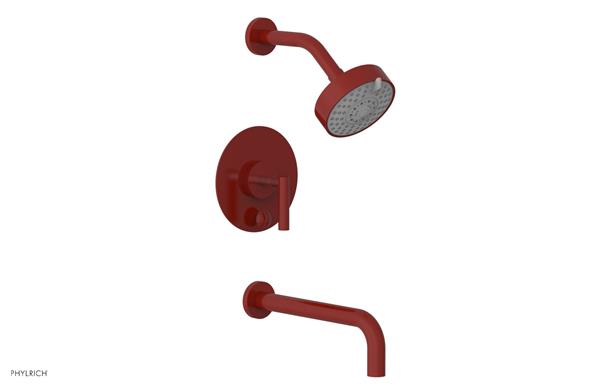 Phylrich - Transition Pressure Balance Tub & Shower Set 10 Inch Spout - Lever Handle