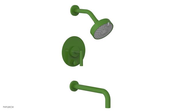 Phylrich - Transition Pressure Balance Tub & Shower Set 10 Inch Spout - Lever Handle