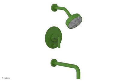 Phylrich - Transition Pressure Balance Tub & Shower Set 10 Inch Spout - Lever Handle
