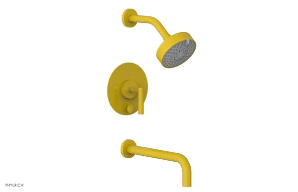 Phylrich - Transition Pressure Balance Tub & Shower Set 10 Inch Spout - Lever Handle