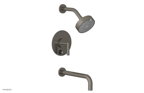 Phylrich - Transition Pressure Balance Tub & Shower Set 10 Inch Spout - Lever Handle